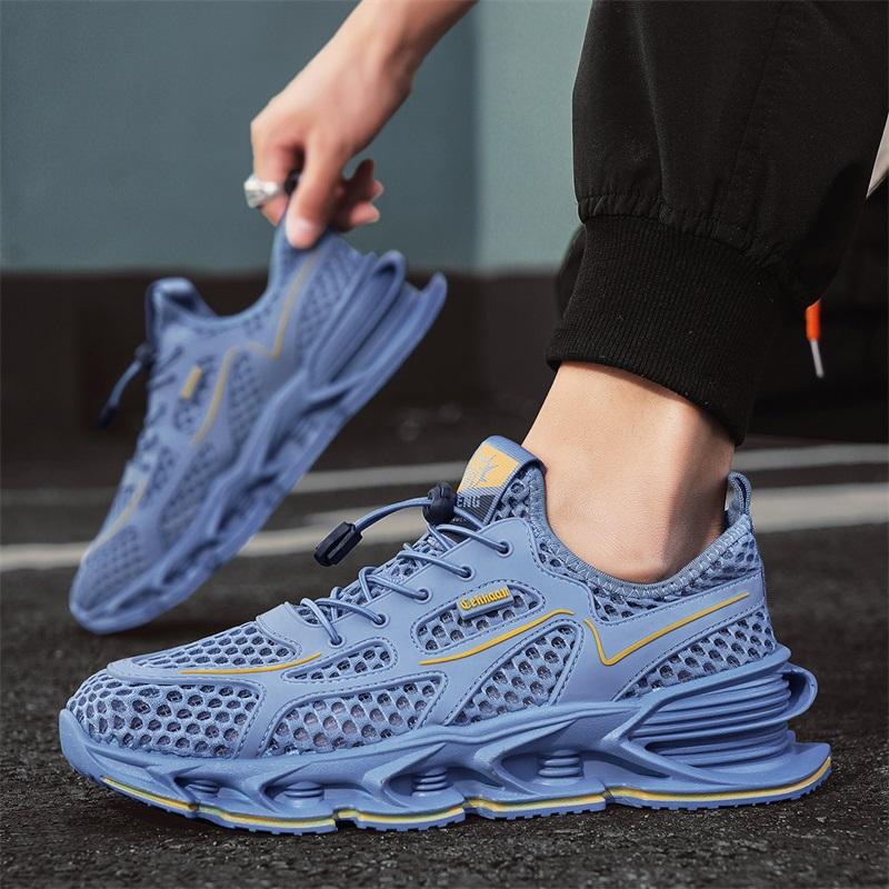 New men's shoes mesh comfortable trend sports shoes men's youth fashion leisure travel student casual shoes