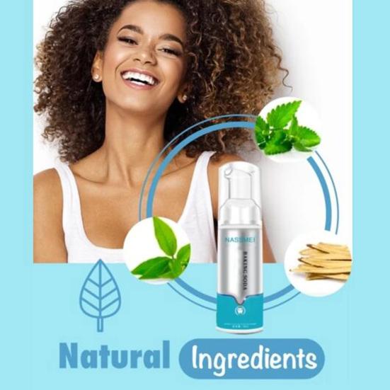 Yousheng 60ml Toothpaste Foam Deep Cleaning Stain Removal Yellowish Eliminating Whitening Teeth Refreshing Breath Teeth Foam for Beauty