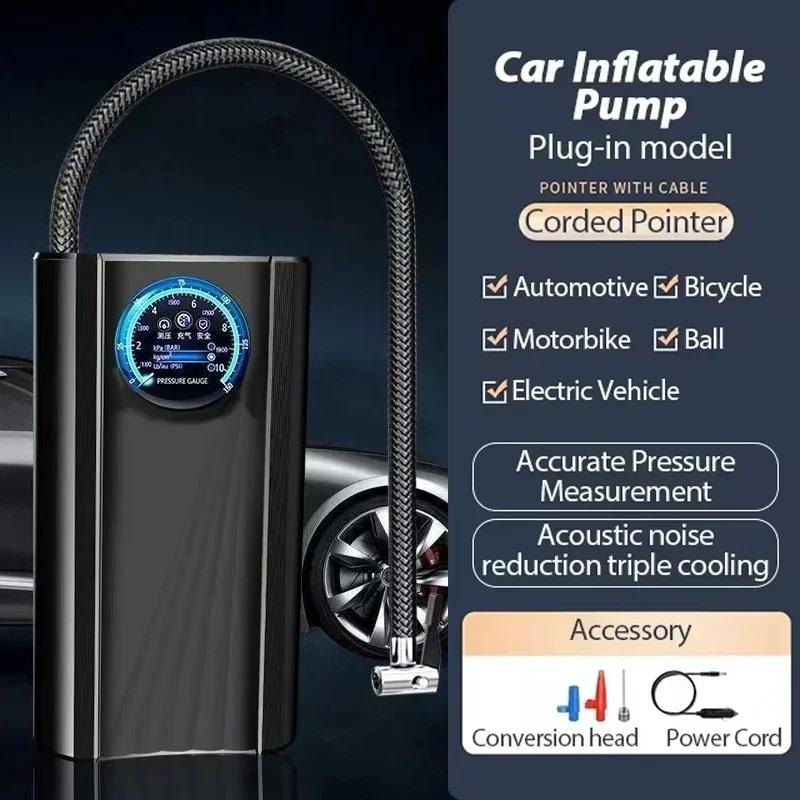 

12V Car Tire Inflator Pump High Precision Mini Pump Quick Inflating Electronic Inflatable Pump For Motorcycle Car Bike amagi