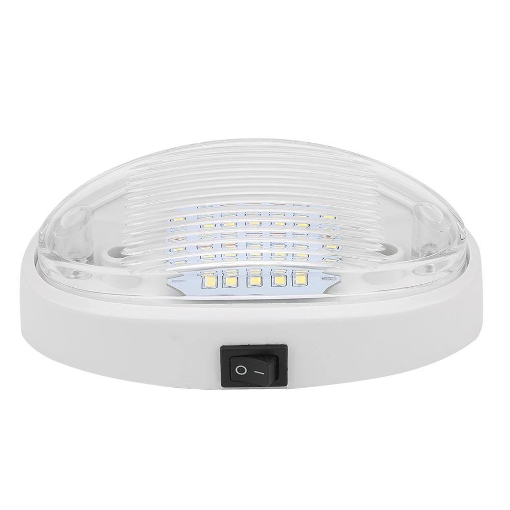 12V 400lm LED stropní světlo s vysokým jasem interiéru pro auto RV přívěs na jachtu