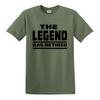 THE LEGEND HAS RETIRED T SHIRT Funny RetireUnisext Gift for Dad Grandad Tshirt Top