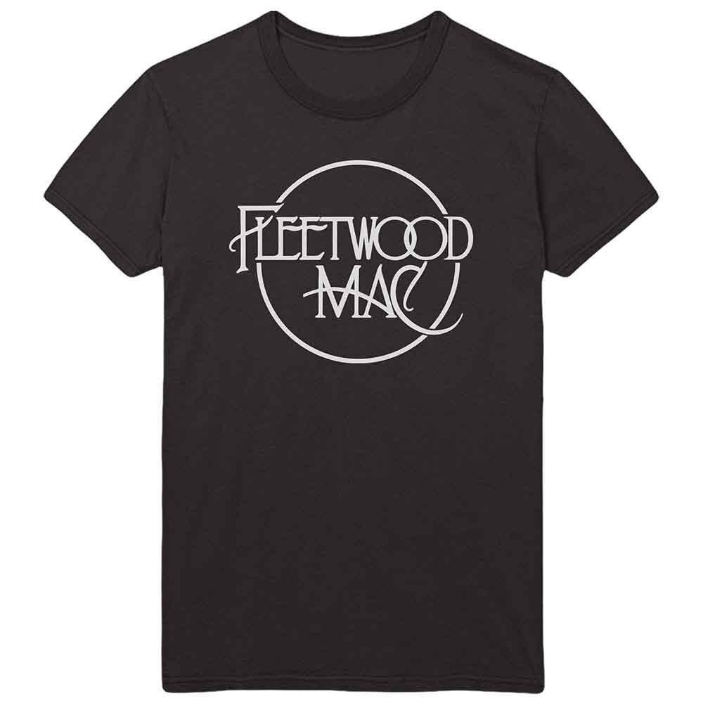 Rock Off Fleetwood Mac Classic Logo (Black) T-Shirt (Large) 2XL