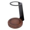 Pour Over Coffee Dripper Stand Wood Aluminum Coffee Filter Holder Rack Drip Brewing Stand for Home Cafe Office
