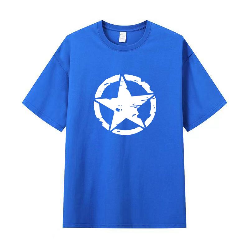 Tricou de vară pentru bărbați Tricou imprimat cu mâneci scurte din bumbac de înaltă calitate Tricou pentru femei Cămașă sport la modă Top de jogging casual