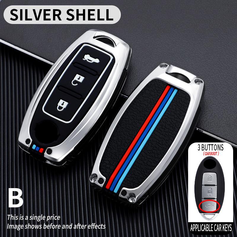 Applicable To The 14th Generation Xuanyi Key Set 2023 Teana Qashqai Qijun Jinke Tuda Car Case Buckle