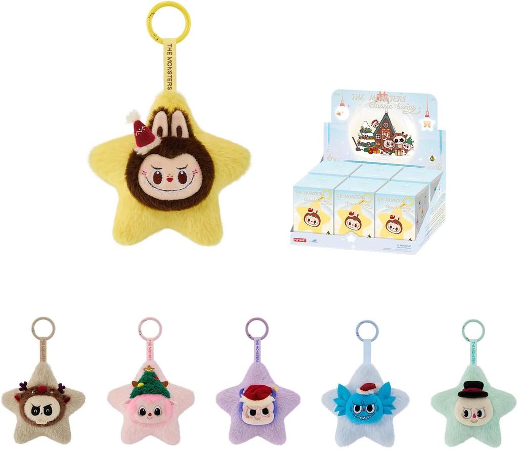 POP MART The Monsters Classic Series-Sparkly Blind Box, The Monsters Blind Box Figures, Holiday Birthday Gifts, Single Box