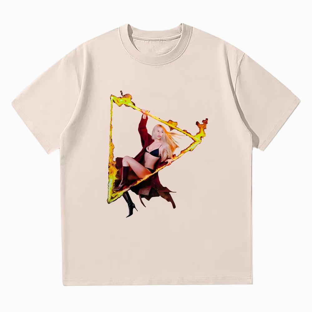 Klicke nicht auf Play Das Album T-Shirt Mode Damen/Herren Baumwoll-Tees Lässig Kurzarm Sommer T-Shirts Herbst- und Winterunterwäsche