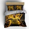 """Set Biancheria da Letto Stella del Calcio""" Set Biancheria da Letto""" (1 copripiumino, 2 federe, piumino non incluso)