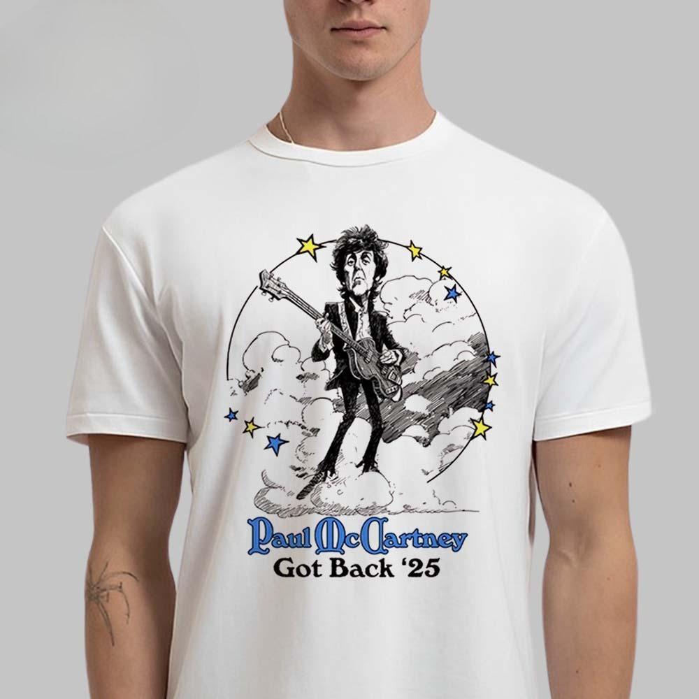 Paul McCartney Got Back 25 Albuquerque New Mexico 2025 Event Tee At Isleta Amphitheater on October 7 2025 Two Sided T-Shirt