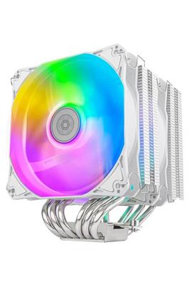 SilverStone Hydrogon D120 ARGB Air Cooled Side Flow CPU Cooler Intel LGA 1851 AMD Socket AM5 AM4 Authorized Distributor Product HYD120W-ARGB /