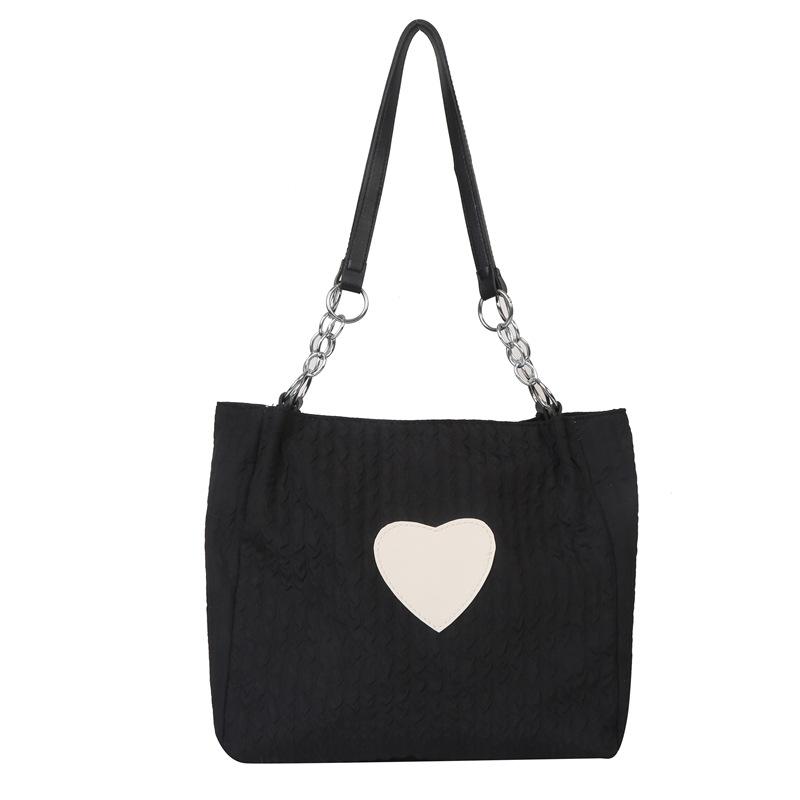 Large-capacity shoulder bag women's 2025 spring new trend foreign-style messenger bag tote bag casual commuter women's bag