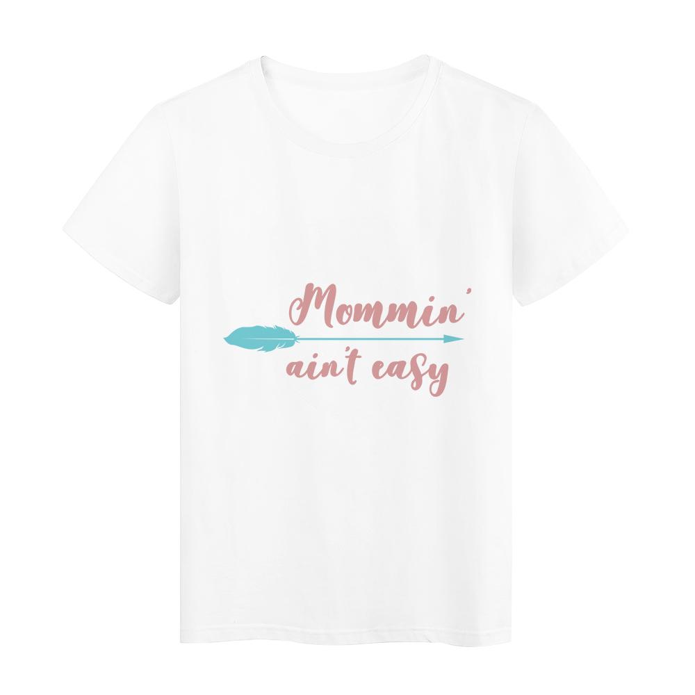 Ropa Odzież estetyczna Grunge Tshirt Kobiety Moda Matka S Dzień z nadrukiem O Neck T Shirt Harajuku