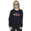 DC Comics Womens/Ladies Superman Metropolis Varsity Sweatshirt