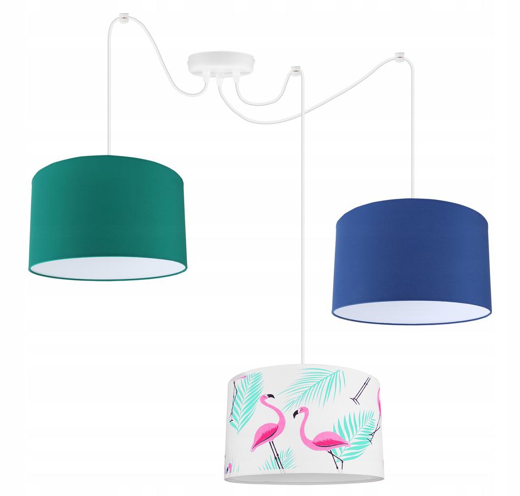 Loft Children'S Ceiling Hanging Lamp, Spider Lampshade