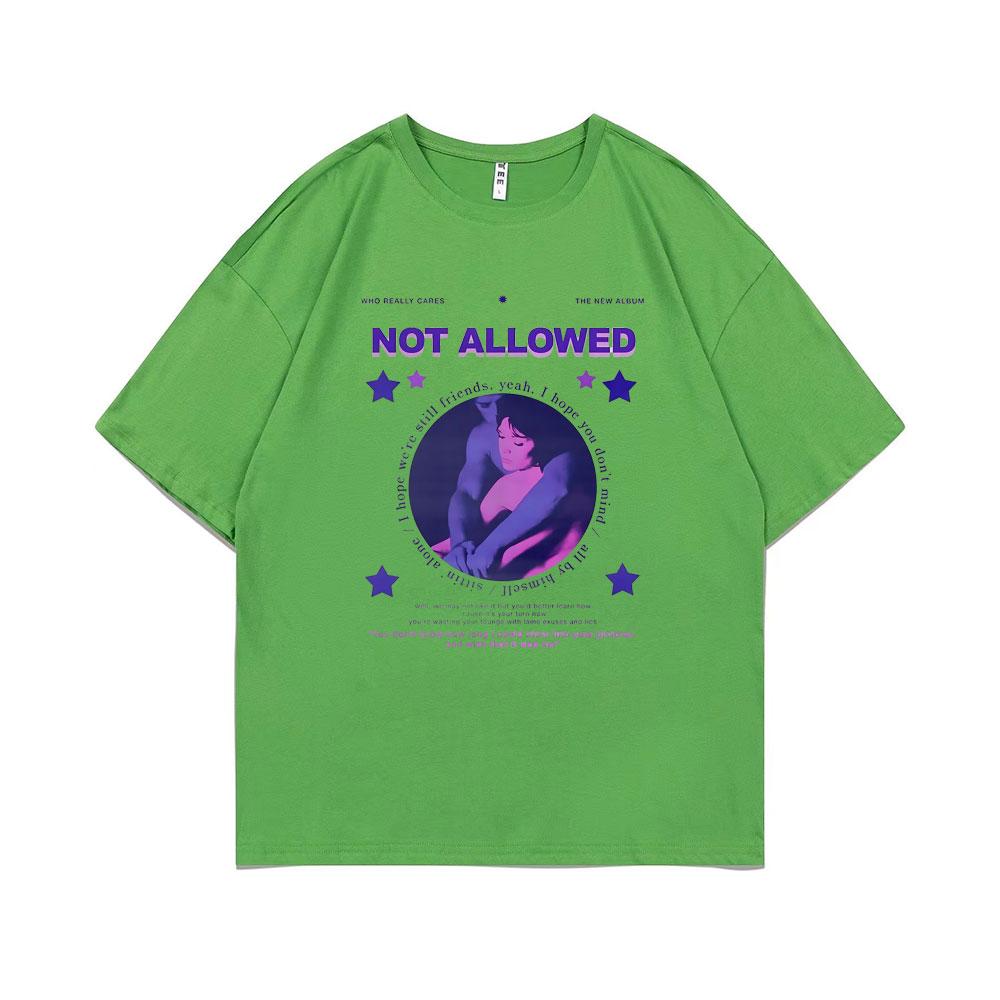 

Tv Girl Not Allowed Graphic Tees French Exit Album Tshirt Unisex Oversized Cotton Tshirts Unisex Women Fashion T Shirt Streetwear 4XL
