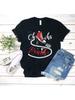 Chucks And Pearls T-Shirt 2024 Inspirational Shirt Friend Gift Faith Shirt Red Chucks Unisex & Women's Shirts