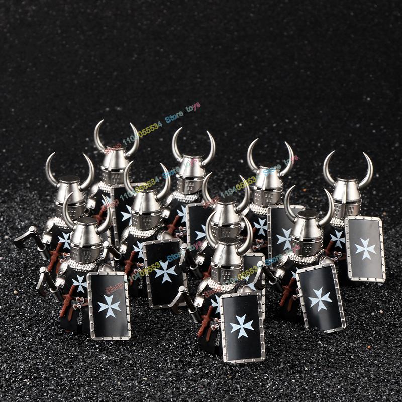 Movie Series Orc Uruk-hai Army Action Figures Mini Bricks Doll Assemble Building Blocks MOC DIY Toys for kid gift