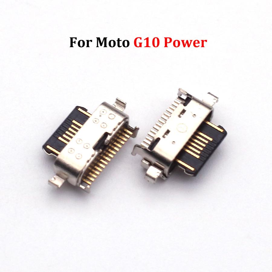 10PCS USB Charging Socket Port Plug For Motorola Moto G6 G7 G8 G9 G10 G50 G100 Plus Play Power One Hyper Dock Charger Connector