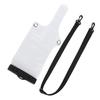 Walkie Talkie Transparent Bag Waterproof Bag Clip Lanyard Protective Sleeve