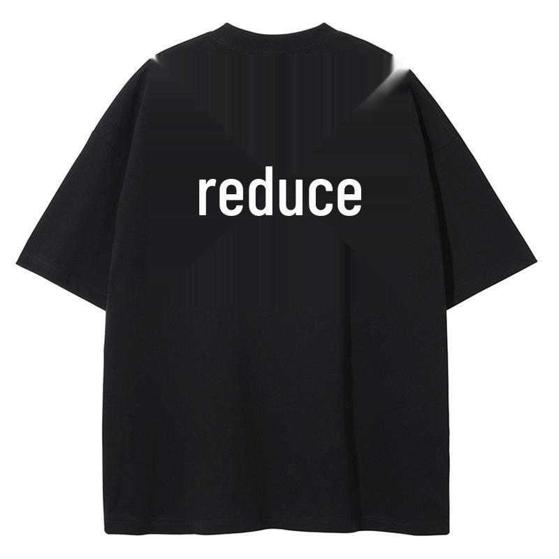 Harajuku Vintage Black Anime Print Men's Streetwear T-Shirt