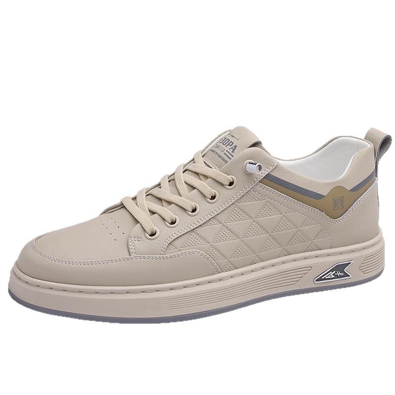 Spring trendy new men's shoes white shoes versatile soft soles men's trendy casual shoes shoes