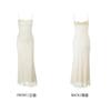 Light Luxury Swinging Neck Tulle Suspender Dress Female Slim Celebrity High-end Temperament Long Dress