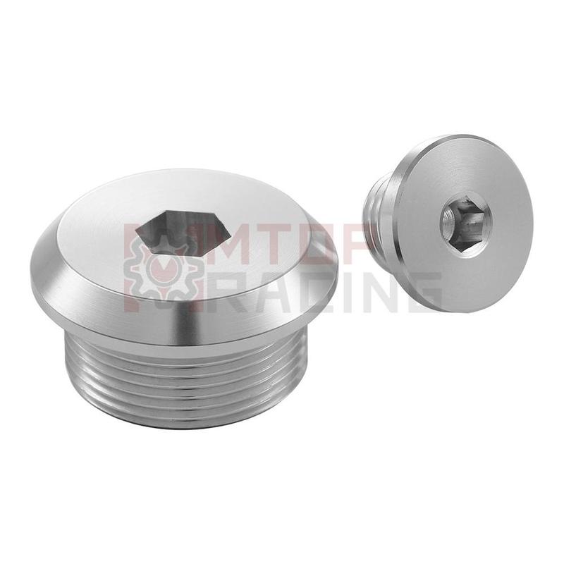 Pair 30mm 14mm Engine Cover Caps For Honda XLR125 XL650 XL600 XL1000V ST1300 RVT1000 NTV600 NTV650 NT650 Crankcase Screw Cap
