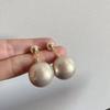 Elegant French-Style Pearl Earrings: High-End, Light Luxury, Chinese-Inspired Design