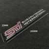 Car Aluminium Emblem Sticker Accessories For Subaru STI Forester Impreza Legacy Outback XV BRZ WRX Tribeca O111