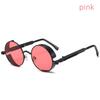 Steampunk Glasses New Fashion Round Sunglasses Europe And The United States Retro Glasses Trend Men and Women Models Sunglasses