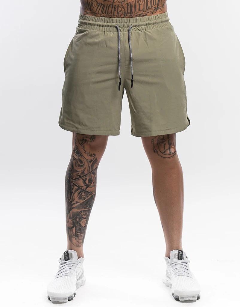 Men's Quick-Dry Athletic Shorts - Summer Lightweight, Breathable, Plus Size, Mid-Length Running & Training Gear