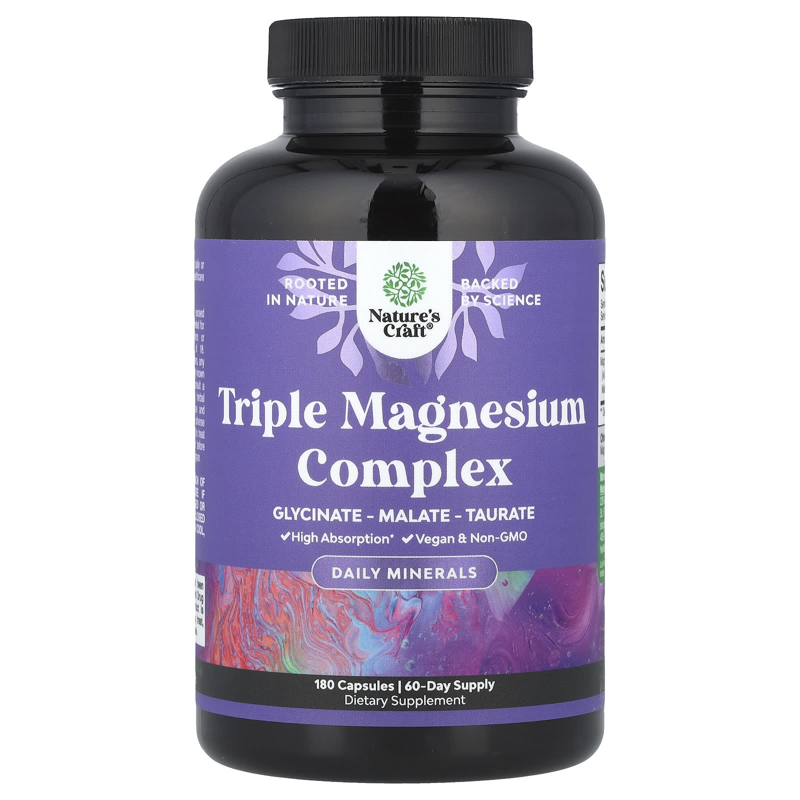 

Nature S Craft, Triple Magnesium Complex, 180 Capsules (133Mg per Capsule)