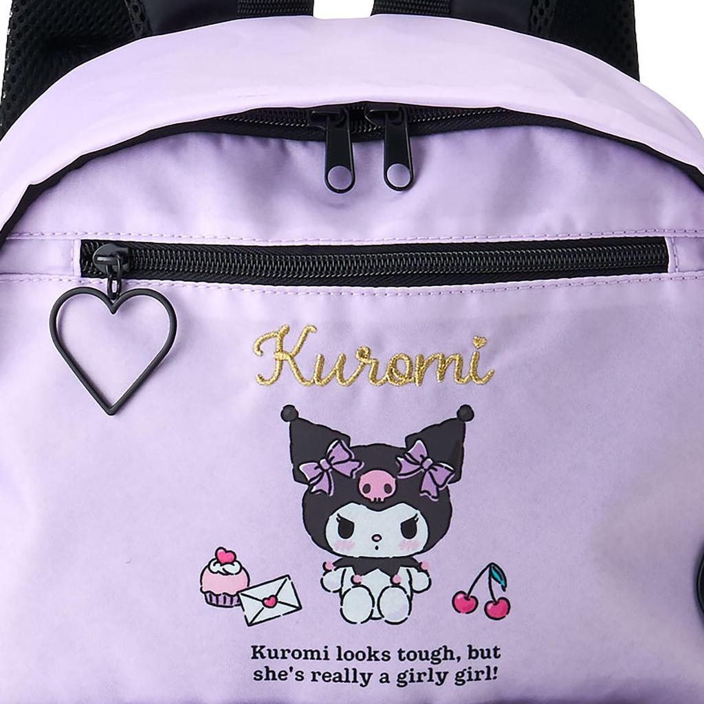 Sanrio Dětský batoh L Kuromi Excursion se jmenným prostorem 505960 Dětský