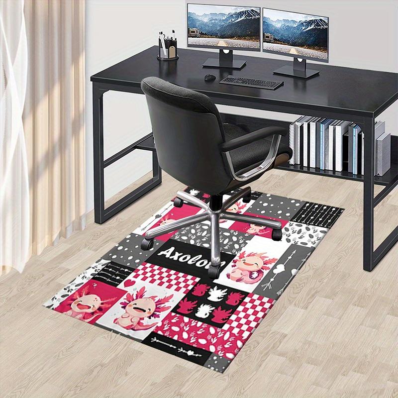 

1pc Axolotl,Cute,Cartoon Office Carpet Soft Polyester Entrance Carpet Washable Non-slip Machine Washable Indoor Carpet Table Entrance Home D 60cm by 90cm