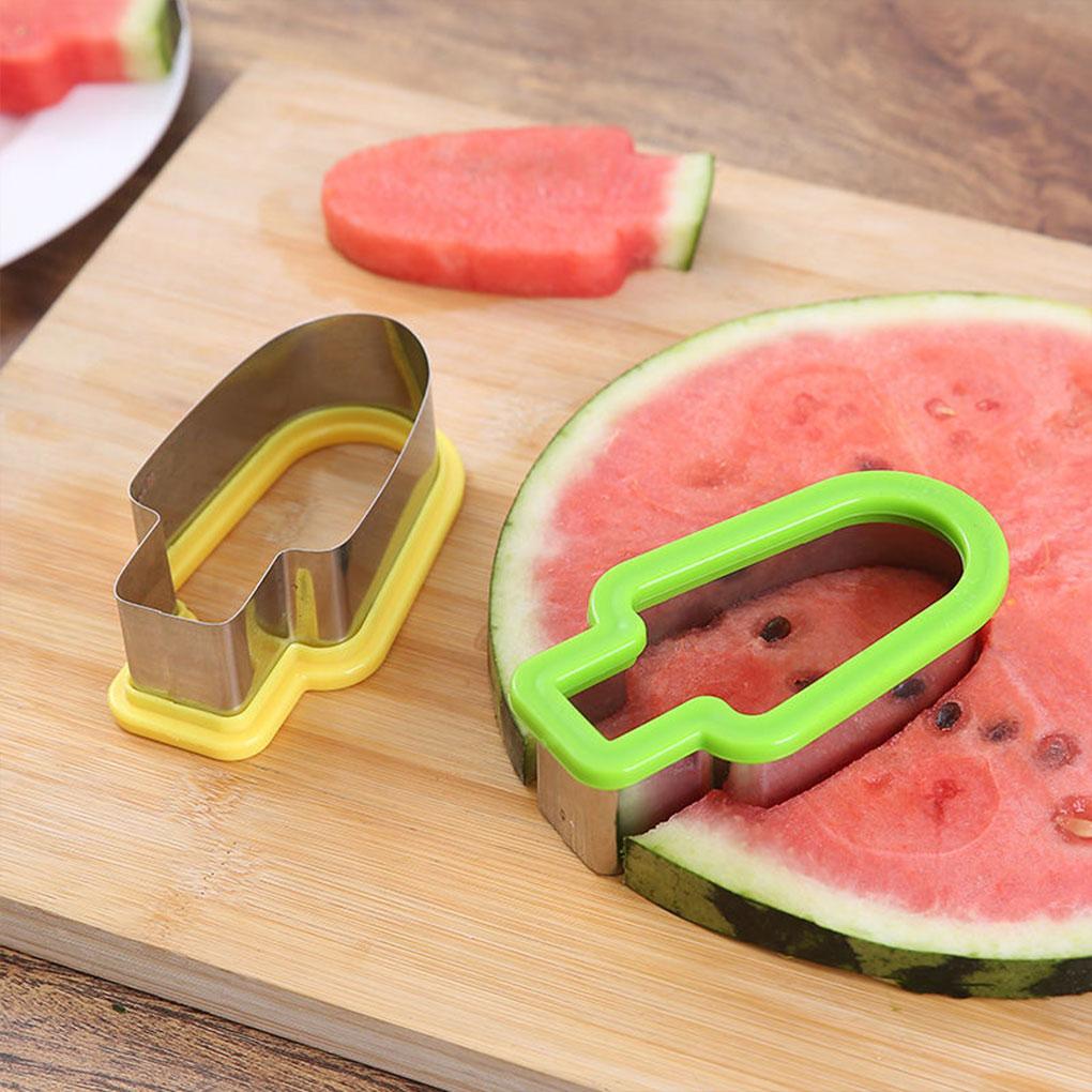 Watermelon Cut Stainless Steel Portable Fruit Fruit Digs Separator Waterproof Slicer Shape Mould