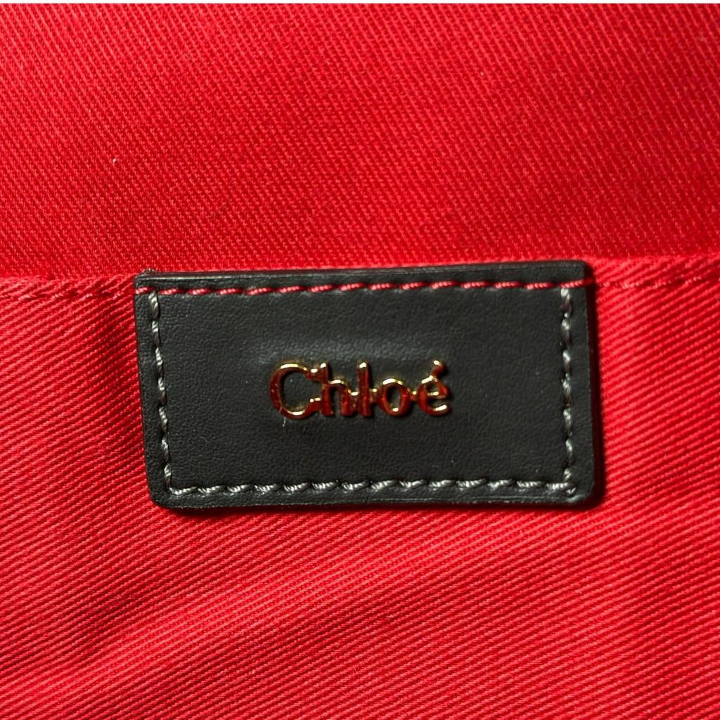 Chloe Eden 3S1123-311 Tote Bag Black Women Used