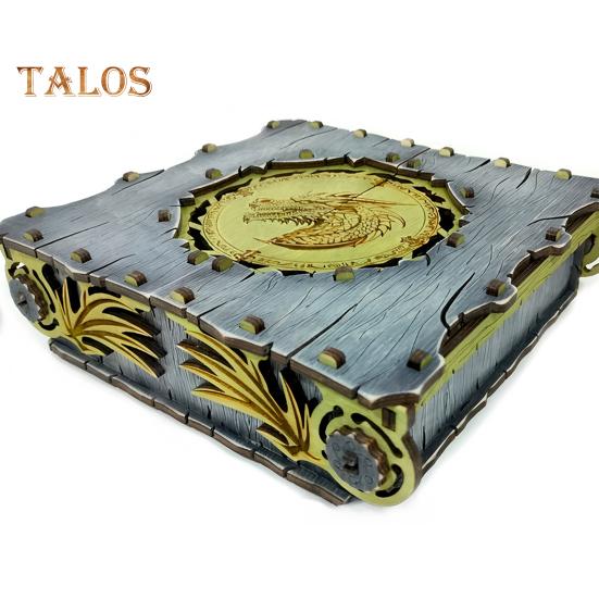 Dragon Pattern Storage Box Wooden Jewelry Box Handcrafted Vintage Art Storage Box Gift for Collectors Dragon Enthusiasts