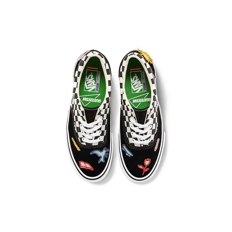 Vans Era Low Top Skateschuhe Unisex Sneaker Schwarz Weiß VN0A5FC989C