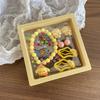 Mermaid Children'S Bracelet Cute Shell Painless Ear Clip Mermaid Princess Hair Tie Set Gift Box