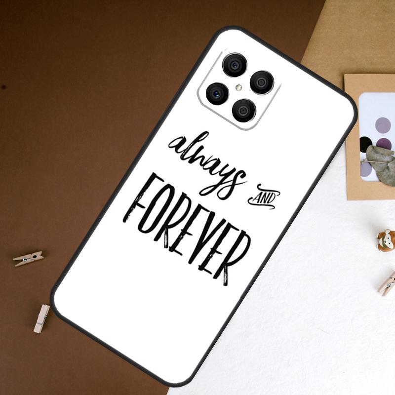 The Vampire Diaries Always And Forever Phone Case For Honor 90 Lite 50 70 Magic 5 6 Pro 8X X6 X7 X8 X9 X8a X7a X6a X9b X9a Cover