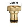 Nipple Quick Connector All Copper Electroplated Internal Thread 1/2" 3/4" Washing Machine Water Inlet Pipe Connector Accessories