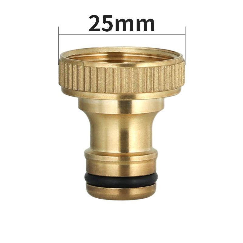 Nipple Quick Connector All Copper Electroplated Internal Thread 1/2" 3/4" Washing Machine Water Inlet Pipe Connector Accessories