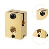 3D Printer Block Part for PT100 V6 Easy to Install Replacement Quality Professional