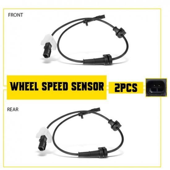 

Rear ABS Set Sensors Speed Wheel Mounted with Harness For 2013-2017 Honda Accord