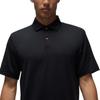 Jordan Sport Knitted Fashion Comfortable Simple Short Sleeve Polo Shirt Men tops Black HQ8479-010