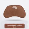 Suede Headrest Car Breathable Memory Foam Neck Pillow For VW Jetta Golf Passat Polo CC Tiguan Arteon Touareg Taigo Caddy Hub Cap EF1 