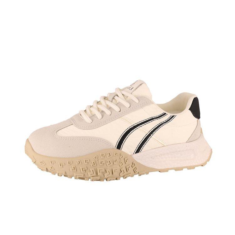 

Platform-soled sports shoes women s 2025 spring new casual shoes Forrest Gump shoes breathable and lightweight soft-soled retro versatile single shoes 40 чорний