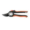 1 HAND PRUNING SCISSORS BY-PASS READY 210mm B-MATERIAL AND ERGONOMIC HANDLE.