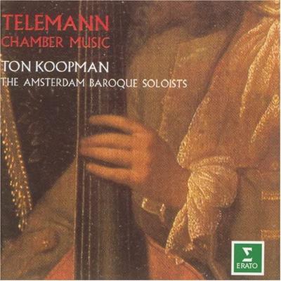 CD KOOPMAN TON TELEMANN HAZELZETT Telemann Chamber Music Masterpiece WPCS11116 2001 Japan ObiClassical Used