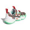 Adidas Trae Young 1 Christmas Unisex Sneakers Green Screaming-Green Vivid-Red GY0305